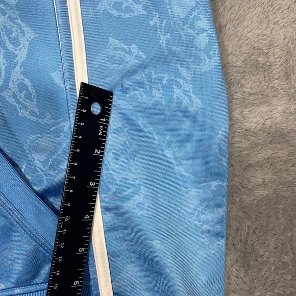 Adidas Dale Jr Blue Track Jacket NASCAR Zip Up Size S 100% Polyester - Picture 9 of 9